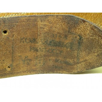 Cinturón de cuero para el comandante RKKA, M1933, 1944. Espenlaub militaria